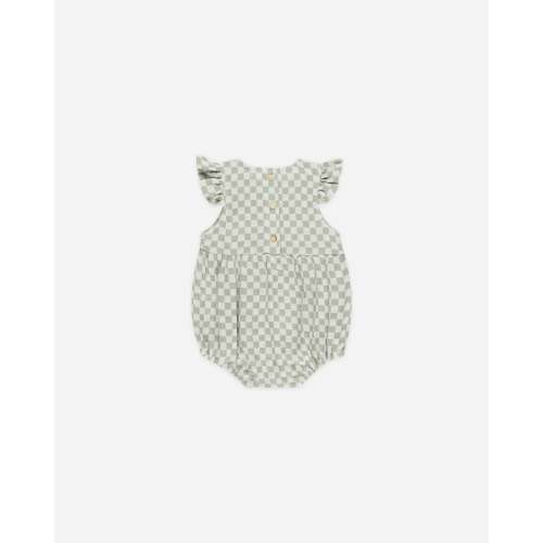 Amelia Romper || Sage Check – Rylee + Cru Canada