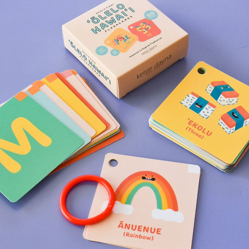 Keiki's First ʻŌlelo Hawaiʻi Flashcards | Kelsie Dayna Designs