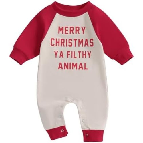 pengnight Newborn Baby Boys Girls Romper Long Sleeve Lil Bro Letter Print Solid Color Bodysuit Jumpsuit