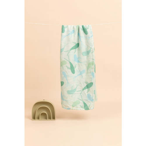 Baby Swaddle - Cloud Koi