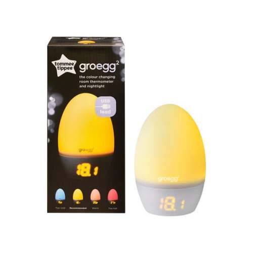 Tommee Tippee Groegg2 Room Thermometer And Nightlight White