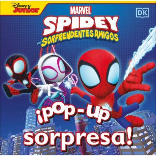 Â¡pop-Up Sorpresa! Spidey Y Sus Sorprendentes Amigos (Pop-Up Peekaboo! Marvel Spidey and His Amazing Friends) - by DK (Board Book)