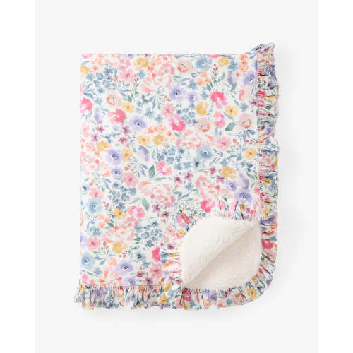 Tiny Blooms Ruffle Mini Cloud Blanket® – Little Sleepies