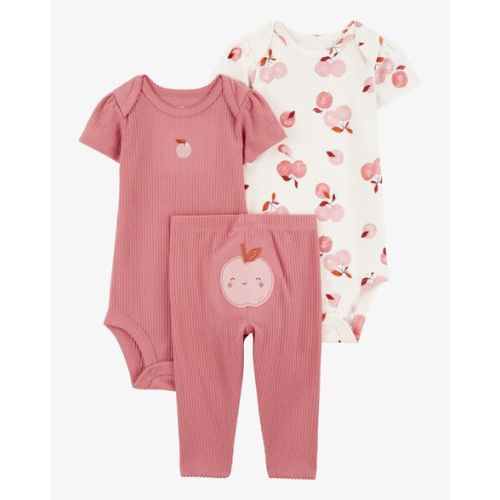 Baby 3-Piece Apple Outfit Set - Carter's | Carter's