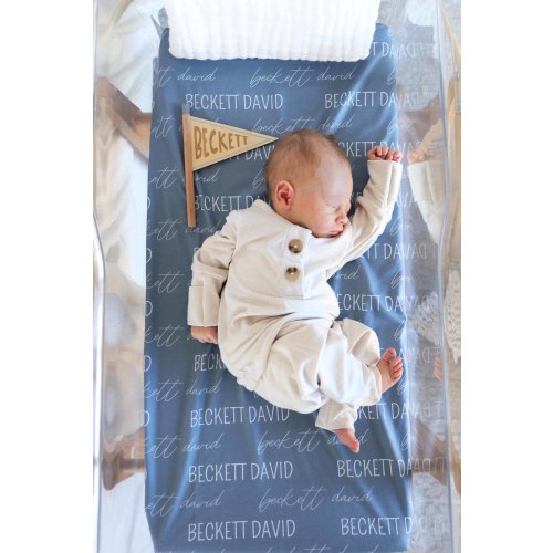 Personalized Wood Announcement | Flag