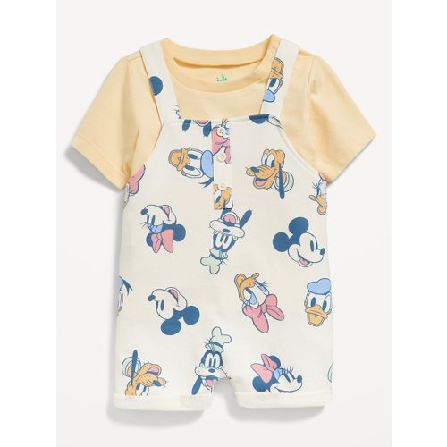Disney© Short-Sleeve T-Shirt and Shortalls Set for Baby | Old Navy