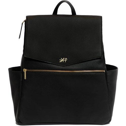 Freshly Picked Women's Convertible Classic Diaper Bag Backpack V2, Butterscotch Tan