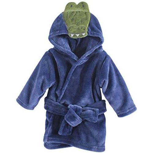 Hudson Baby Unisex Baby Plush Animal Face Bathrobe