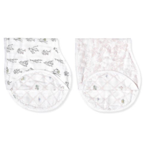boutique silky soft burpy bib 2 pack