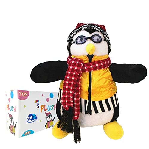 YCZTXSJT Penguin Hugsy Stuffed Plush, TV Penguin Joey's Friends HUGSY Plush Penguin Rachel Stuffed Doll Toy for Kids Birthday Gift