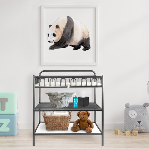L.A. Baby Cathrine Changing Table with Pad & Reviews | Wayfair