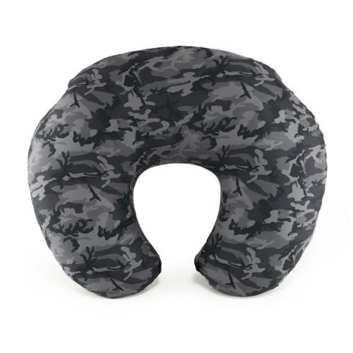 The Peanutshell Nursing Pillow for Breastfeeding, Black Camo