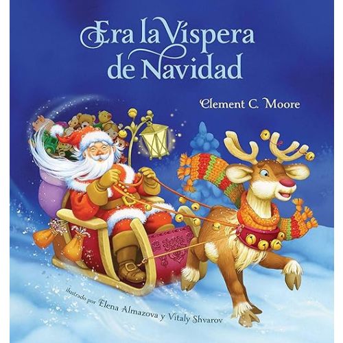 Era La Vispera de Navidad (Twas The Night Before Christmas, Spanish Edition) Hardcover – September 7, 2012