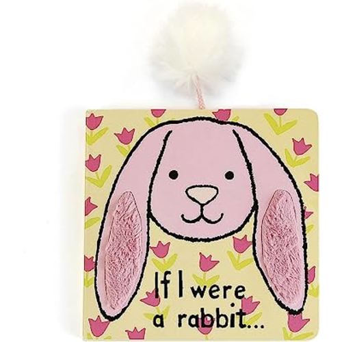 Jellycat Baby Touch and Feel Board Books, If I Were a Rabbit