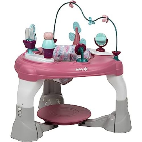 Safety 1st Grow and Go 4-in-1 Stationary Activity Center, Oslo Pink