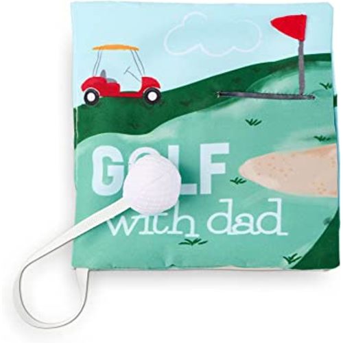 Mud Pie Children's Golf with Dad Plush Book