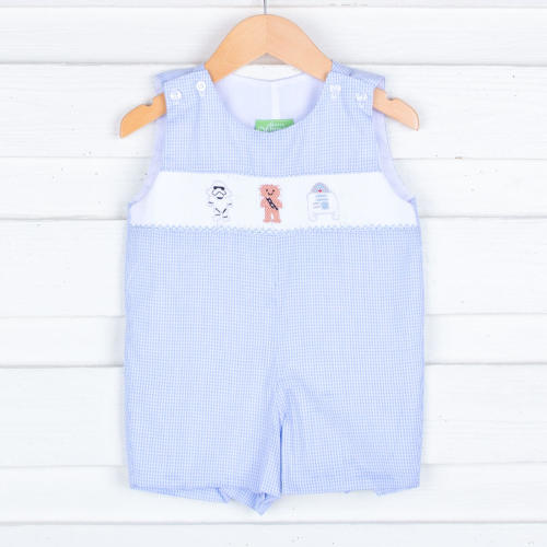 Space Friends Smocked Jon Jon