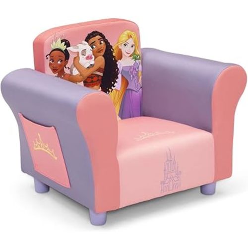 Delta Children Upholstered Chair, Disney Princess