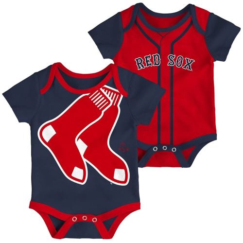 Outerstuff MLB Newborn & Infants 0-24 Months 2 Piece Team Graphic Creeper Bodysuit Romper Set