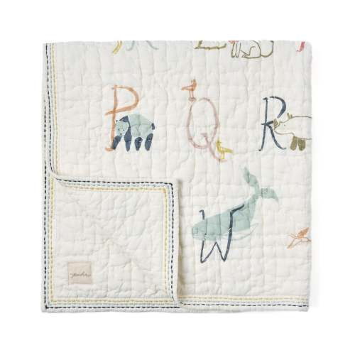 A to Zoo Quilted Blanket