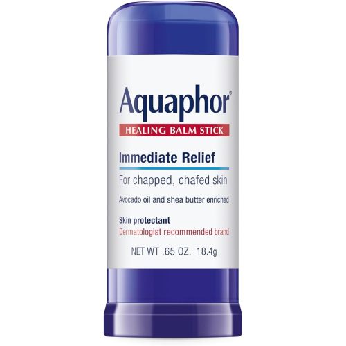 Aquaphor Healing Balm Stick, Skin Protectant with Avocado Oil and Shea Butter, 0.65 Oz Stick