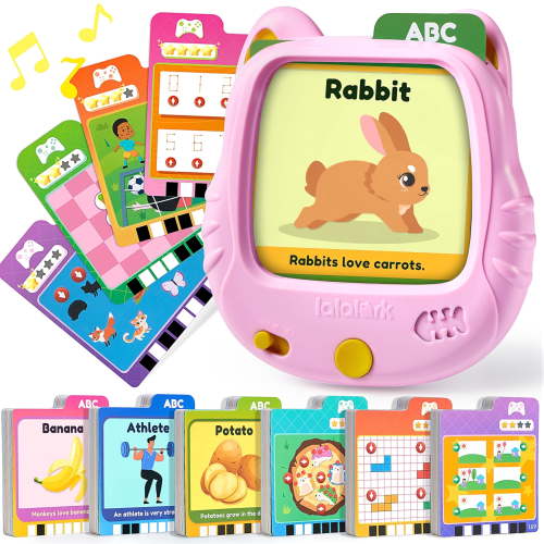 Lalalark, Talking Flash Cards, 200 Playful Cards, Kids Learning Toys