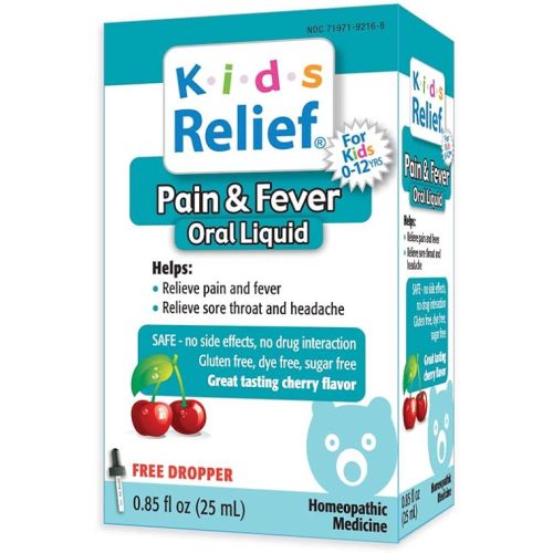 Kids Relief Pain & Fever Oral Liquid for Kids 0-12 Years
