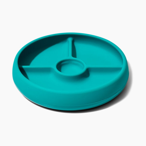 OXO Tot Silicone Divided Plate - Teal