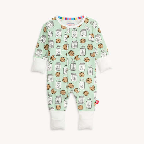legendairy modal magnetic grow with me convertible coverall - 9-12m size