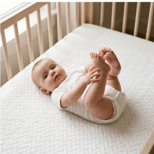 Dream On Me Baby Zzz 5” Full-Size Crib & Toddler Bed Mattress in a Box – GREENGUARD Gold & JPMA Certified, Breathable, Water-Resistant, Machine Washable Cover, Fits Full Size Baby Cribs & Toddler Beds