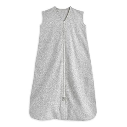 HALO Sleepsack Wearable Blanket 100% Cotton, Heather Grey, Small