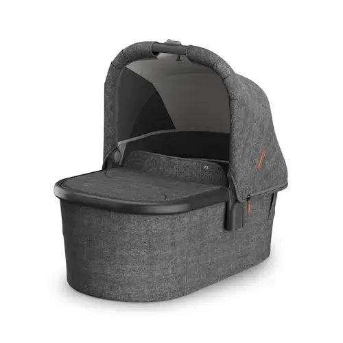 Uppababy V3 Bassinet Charcoal Melange Greyson | Baby Bunting AU