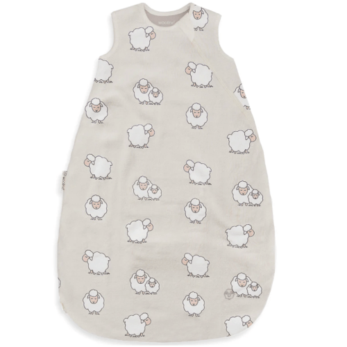4 Season® Classic Baby Sleeping Bag, Merino Wool & Organic Cotton, Sheep