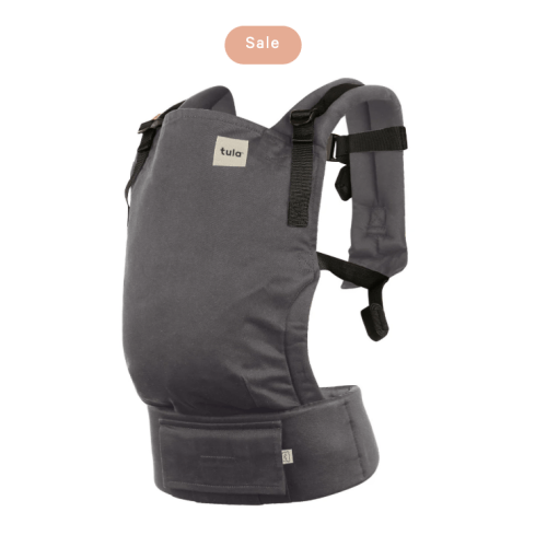 Graphite - Cotton Free-to-Grow Baby Carrier – Baby Tula US