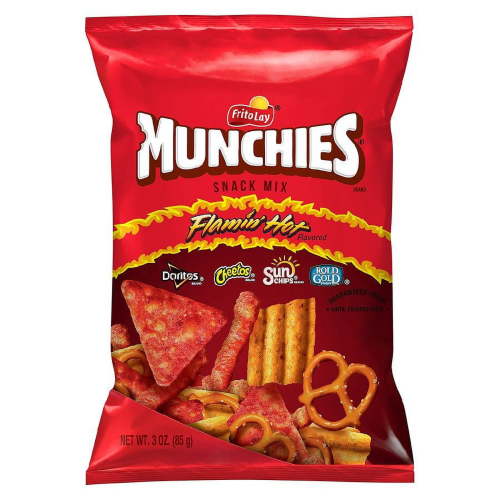 Munchies Snack Mix Flamin' Hot 3.0 OZ Pack of 2
