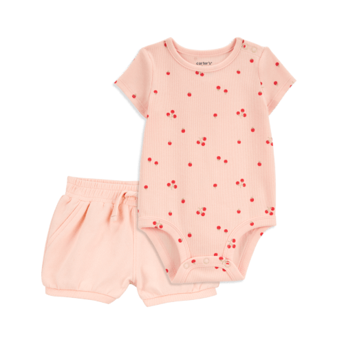 Carter's® | Two Piece Bodysuit & French Terry Short Set