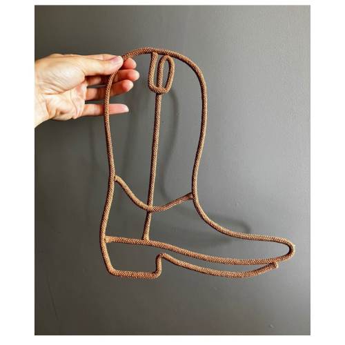 Cowboy Boot Wall Decor - Western Home or nursery accent piece