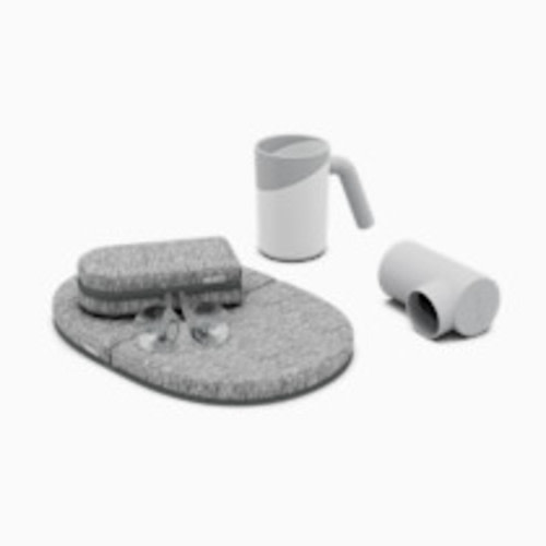 Lalo Bathtime Essential Accessories Bundle - Coconut