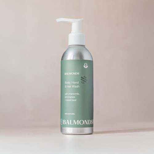 Balmonds Shampoo & Body Wash - Natural, Vegan For Sensitive Skin
