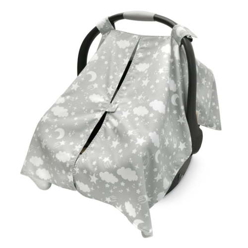 Goldbug Car Seat Cover, Soft and Breathable Protection for Infants, Unisex Cloud Print