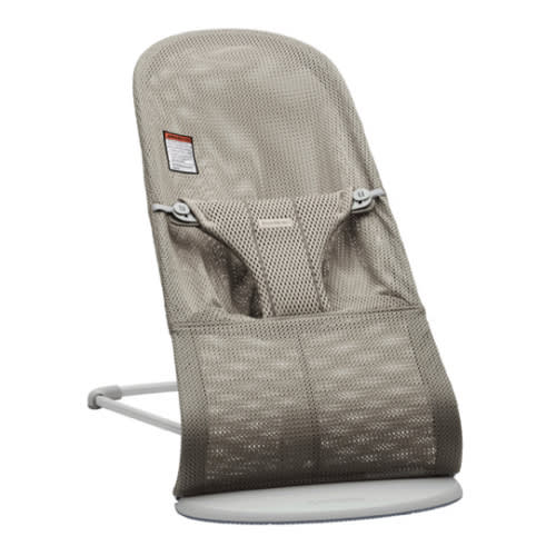 BabyBjörn Bouncer Bliss - Grey Beige - Mesh