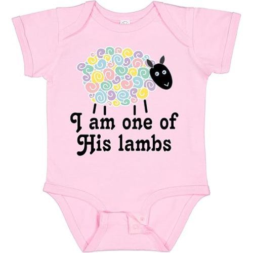 inktastic Religious Lamb Christian Childs Baby Bodysuit
