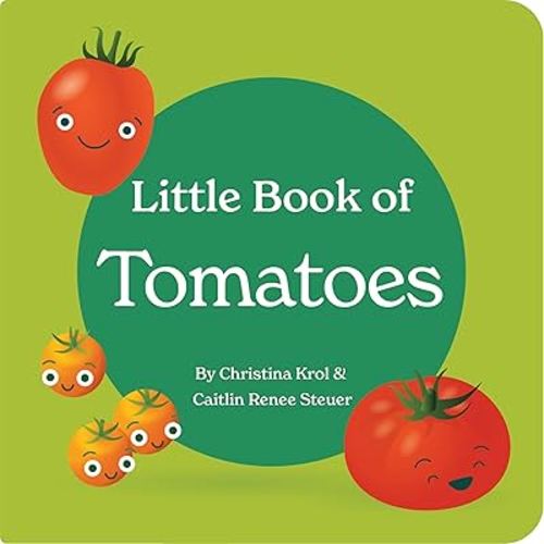 Little Book of Tomatoes by Chunky Deli: A Clever Foodie Board Book for Babies and Toddlers, Unique Baby Shower Gift for New Parents