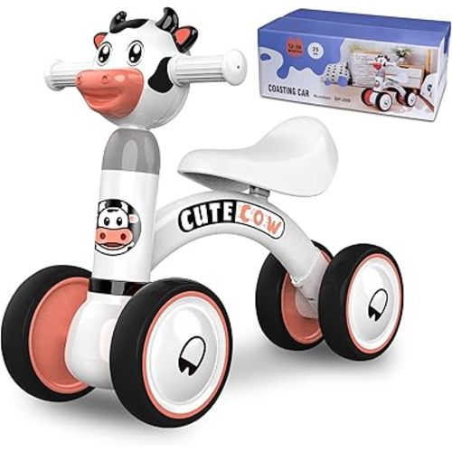 Baby Balance Bike for 12-36 Months Boys Girls Toddlers Kids Bikes No Pedal for 1 Year Old Birthday Gift Ride-on Walking Toys Fit for 2.2ft to 3.3ft Children
