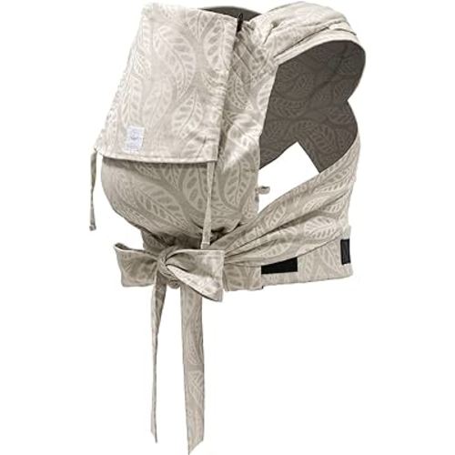 Stokke Limas Carrier, Valerian Beige - Newborn Half-Buckle Baby Carrier - Ergonomic with Adjustable Features - Three Carrying Options - Safe from Birth & Up to 33 lbs