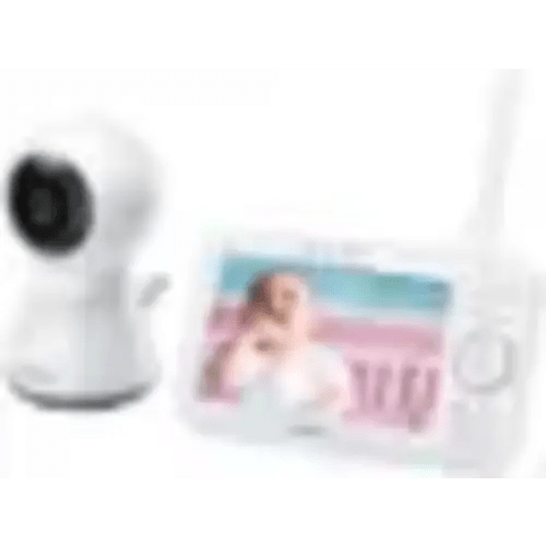 VTech - 5" Video Baby Monitor w/Adaptive Night Light - White