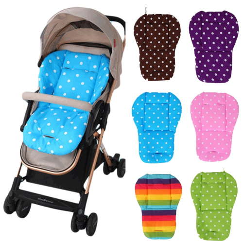 shenmeida Baby Stroller Seat Pad Mat Pushchair Seat Cushion Soft Cotton Pram Padding Seat Universal for Baby Chair Washable