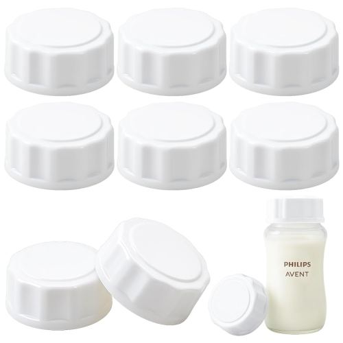 Philips Avent Baby Bottle Lids for Storage - 6 Count