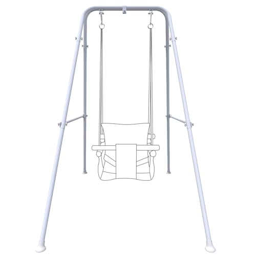Swing Stand for Kids,Baby Swing Frame, Toddler Heavy Duty A-Frame Metal Chair Stand for Backyard, Outdoor Indoor Use