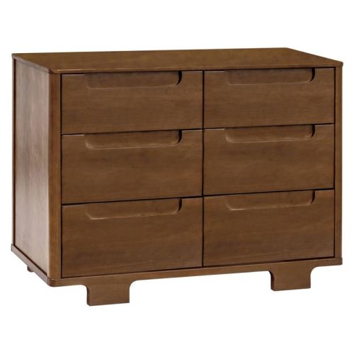 Babyletto Yuzu 6-drawer Dresser - Natural Walnut